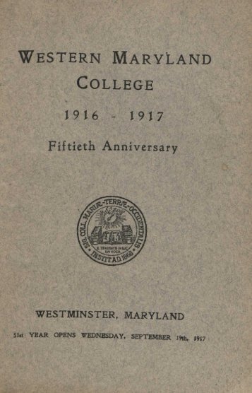 Catalog, 1916-1917 - Hoover Library