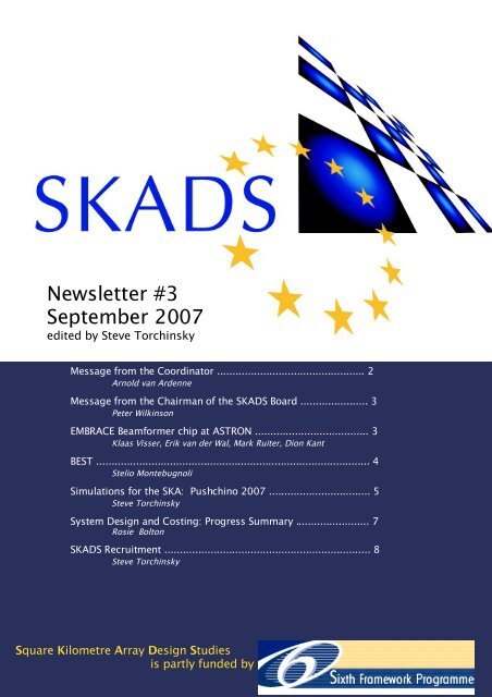 SKADS Newsletter #3