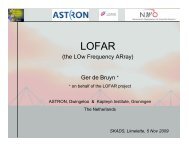 Science and early results with LOFAR - skads