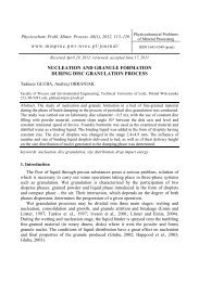 Nucleation and granule formation during disc granulation process