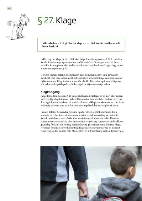 MiljÃ¸ og helse i skolen (pdf) - Norsk Forum for Bedre InnemiljÃ¸ for Barn