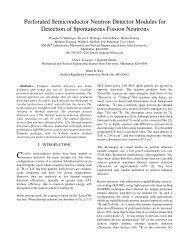 Perforated Semiconductor Neutron Detector Modules for Detection of