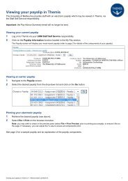 Viewing your payslip - Themis - The University of Melbourne