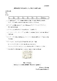 CEBÅ¥RSEL TOPOLOJÅ¥ (Å¥.Ã.) FÅ¥NAL SORULARI Ad-Soyad: No: Å¥mza ...