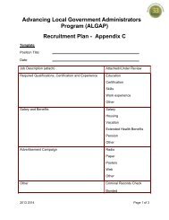 (ALGAP) Recruitment Plan - Appendix C - 33 Strong