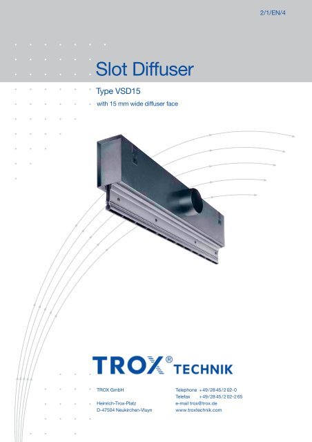 Трокс актив применение. Щелевой диффузор Trox. Диффузор щелевой Trox VSD 35/3. Trox vsd50-2-DS-M-l1500х198. Трокс вентиляция.