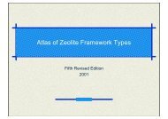 Atlas of Zeolite Framework Types - IZA Structure Commission