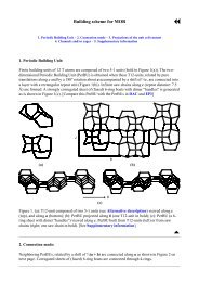 Building scheme for MOR - IZA Structure Commission