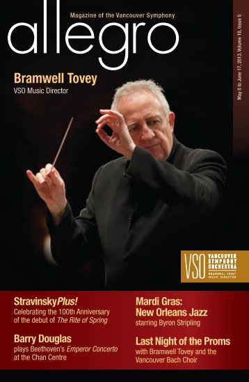 issue five - Vancouver Symphony Orchestra