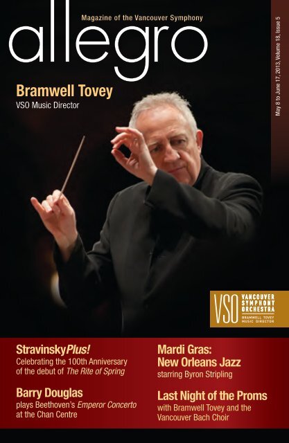 Symphony Orchestra five Vancouver issue -