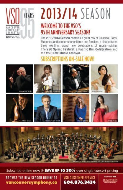 issue five - Vancouver Symphony Orchestra