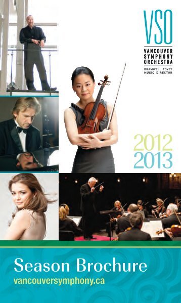 Season Brochure - Vancouver Symphony Orchestra