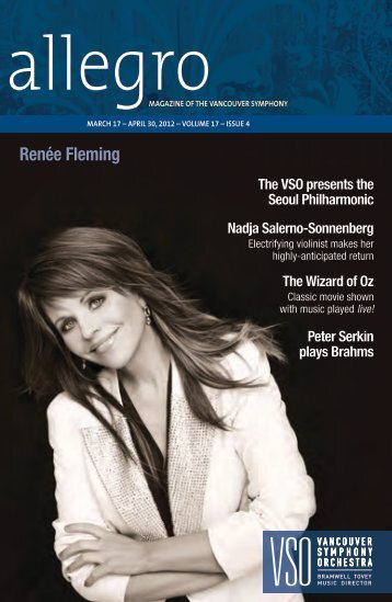 issue four - Vancouver Symphony Orchestra