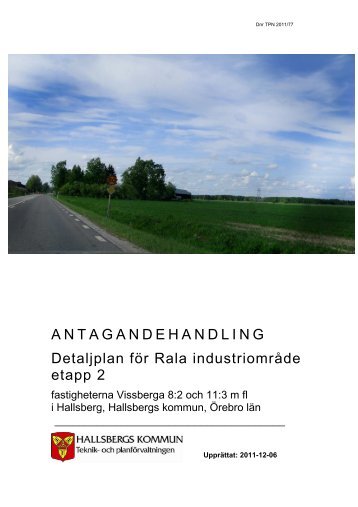 DP_Antagandehandling Vissberga 8_2 - Hallsbergs kommun