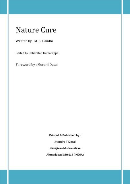 Nature Cure - Mahatma Gandhi
