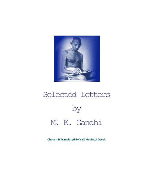 selected letters.p65 - Mahatma Gandhi