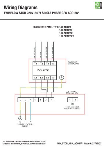 Wiring Diagrams - Angus Air