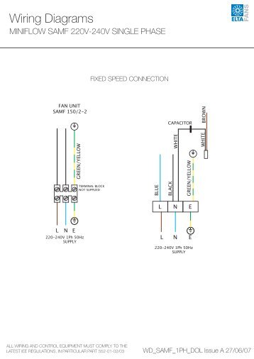 Wiring Diagrams - Angus Air