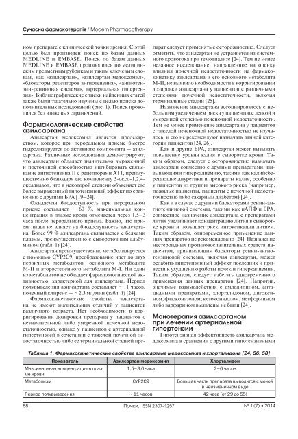 2014 Журнал "Почки" №1 (7)