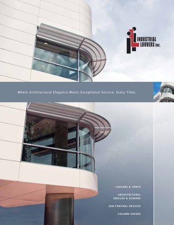 Architectural Brochure - Industrial Louvers Inc.