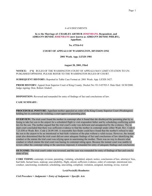 Appealing A Custody (Nashville Appellate Advocacy Attorney Divorce