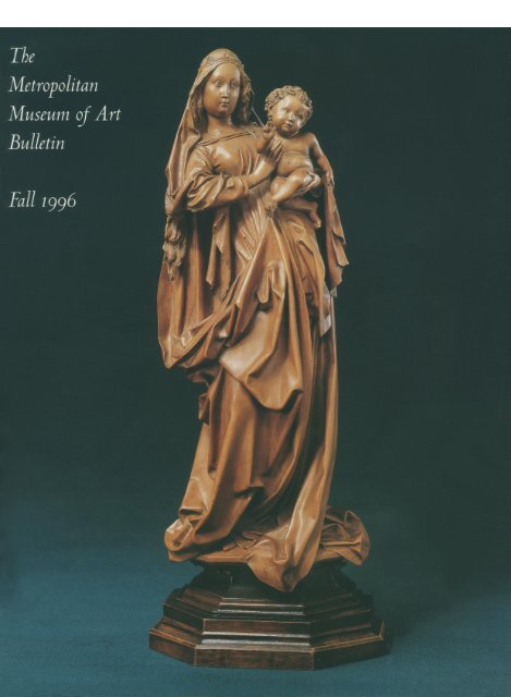 The Metropolitan Museum of Art Bulletin, v. 54, no. 2