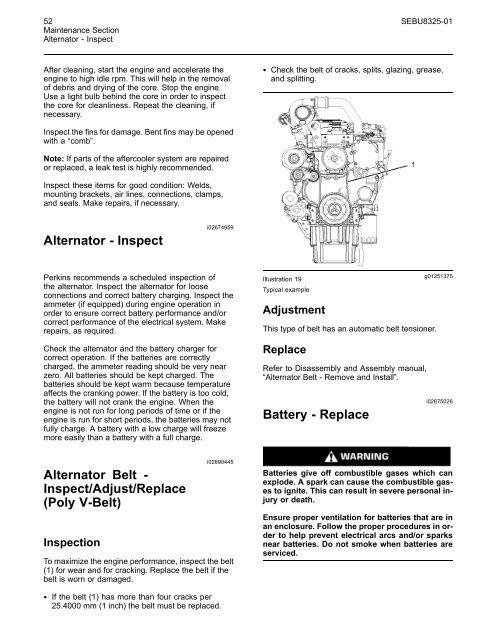 Perkins Motor Operation and Maintenance Manual (English) - REED