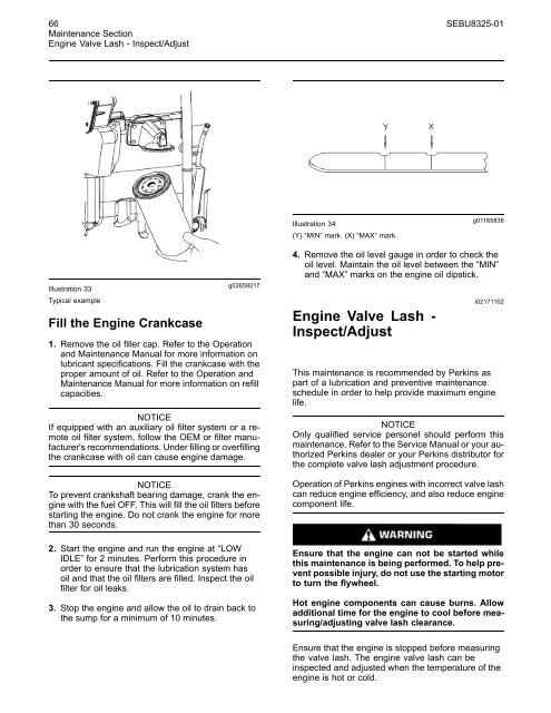 Perkins Motor Operation and Maintenance Manual (English) - REED