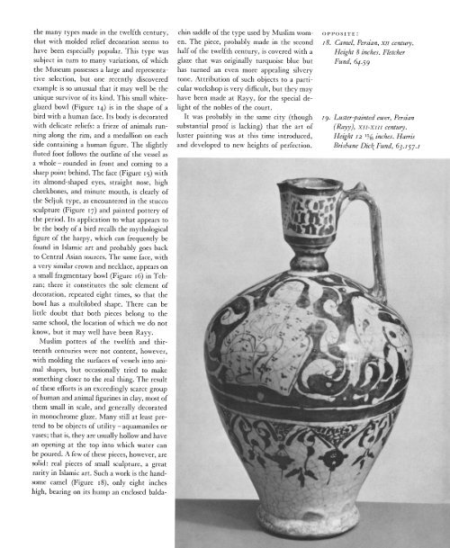 Islamic Art: The Metropolitan Museum of Art Bulletin, v. 23, no. 6 ...