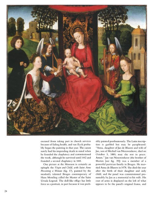 Early Flemish Portraits 1425-1525: The Metropolitan Museum of Art ...
