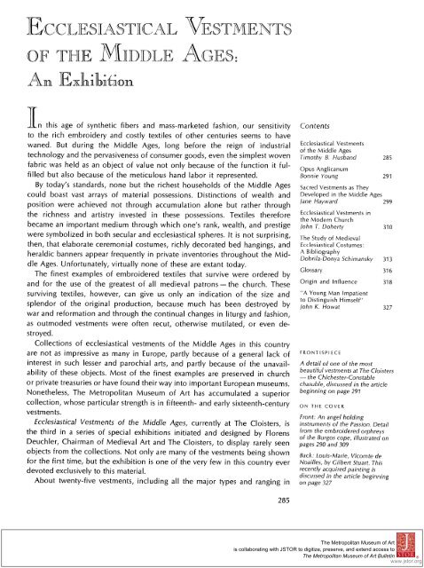 The Metropolitan Museum of Art Bulletin, v. 29, no. 7 (March, 1971)