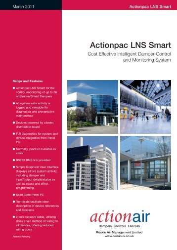 Actionpac LNS Smart Intelligent Damper Control and ... - Actionair