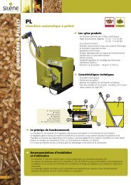 Automatic pellet-fuelled boiler pl - Silene wood
