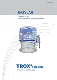 EASYLAB controller TCU3 - TROX
