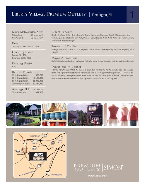 flemington premium outlets