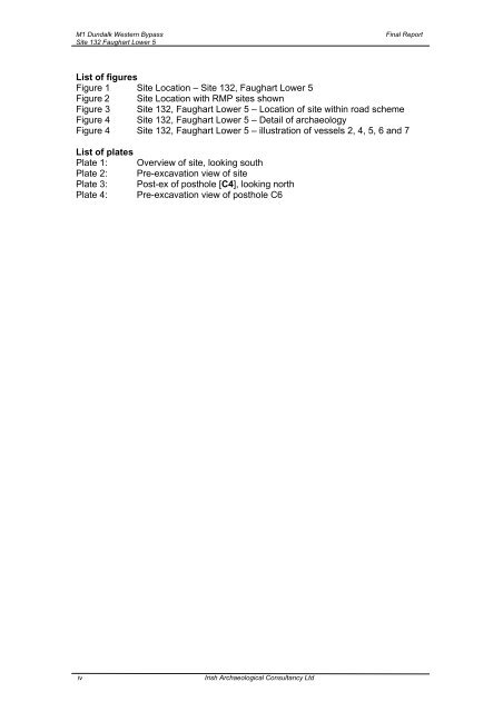 Faughart Lower 5 Final Report - ASI Louth