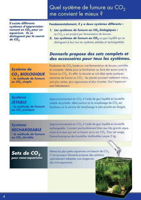 Lafertilisationdesplantes au CO2 - Dennerle