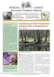 Unser Mitgliederblatt 1/2013 ist erschienen. - BÃ¼rgerverein ...