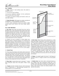 Textured Flush Glazed Fiberglass Doors Masonite
