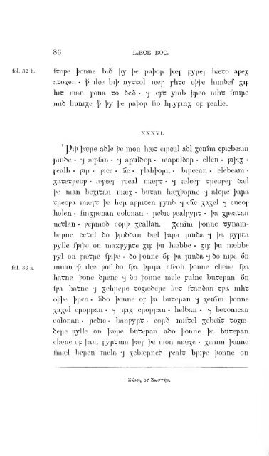 Leechdoms, wortcunning, and starcraft of early England. Being a ...