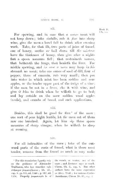 Leechdoms, wortcunning, and starcraft of early England. Being a ...