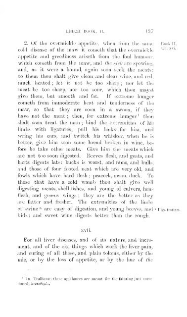 Leechdoms, wortcunning, and starcraft of early England. Being a ...