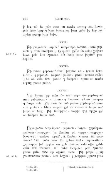 Leechdoms, wortcunning, and starcraft of early England. Being a ...