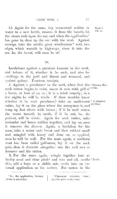 Leechdoms, wortcunning, and starcraft of early England. Being a ...