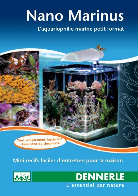 Acheter aquarium dennerle eau de mer complet