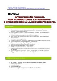 Carta presentacion Manual - PolicÃ­a Canaria