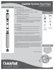 QuickPost and Durapoly Posts