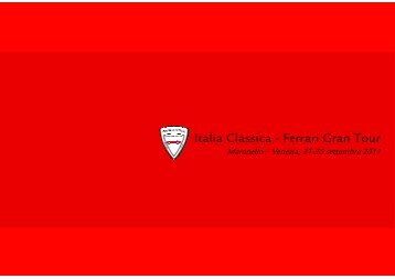 Italia Classica - Ferrari Gran Tour