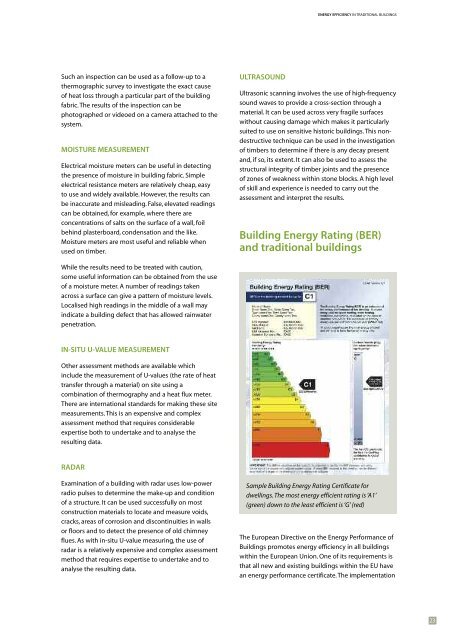 Energy Efficiency in Traditional Buildings - Dublin City Council