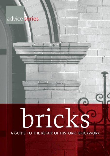 Bricks A Guide To The Repair Of Historic Brickwork Dublin City